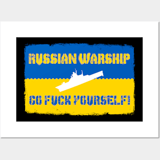 russian warship go fuck yourself! Posters and Art